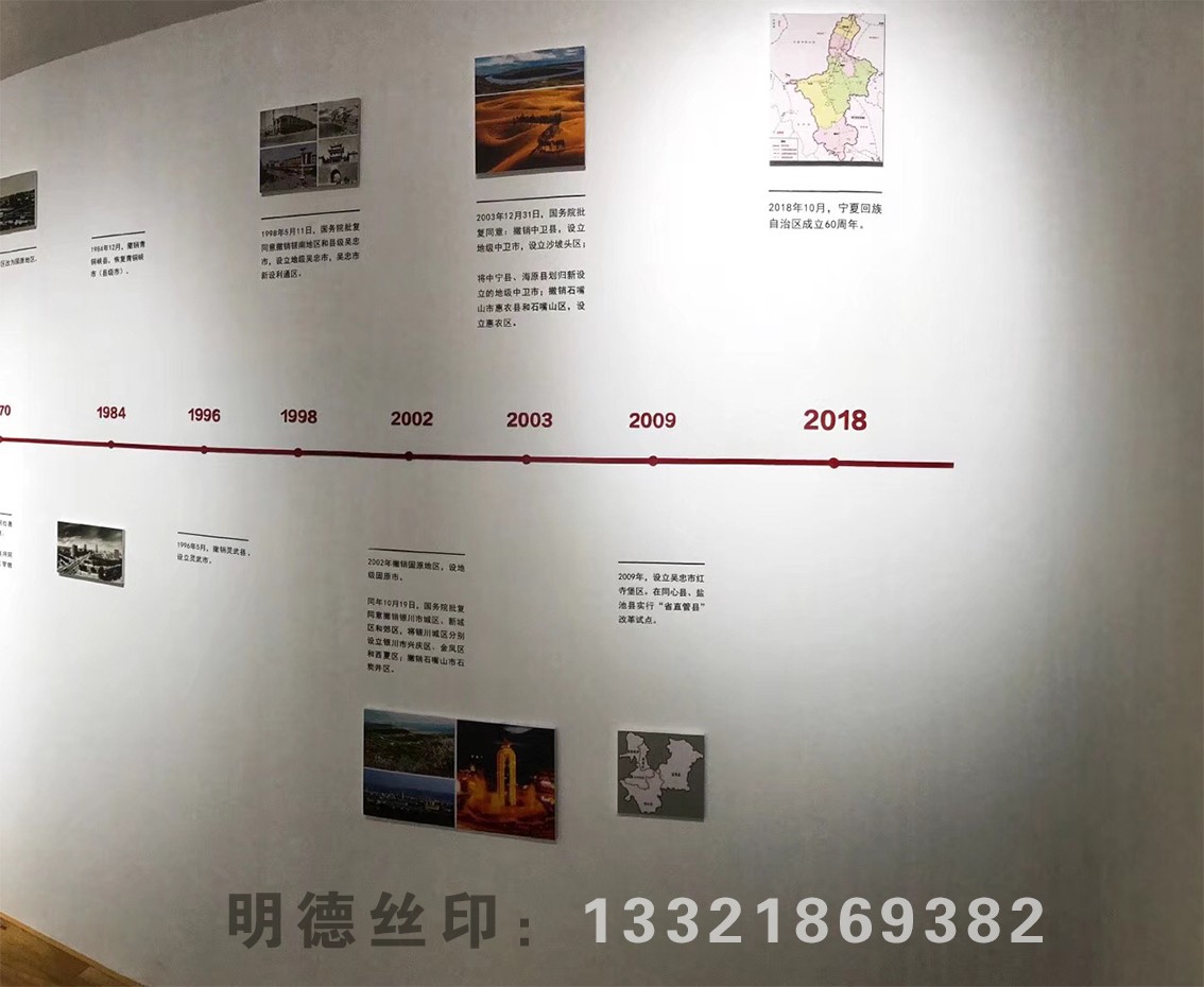 展覽會現場絲印