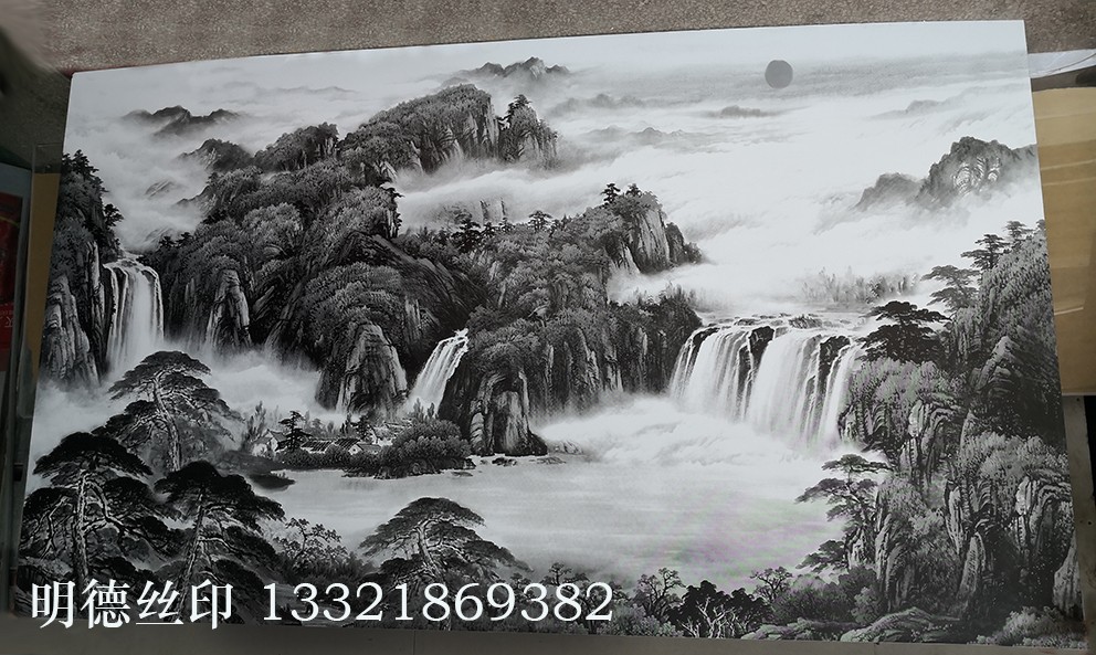 不銹鋼表面絲印4